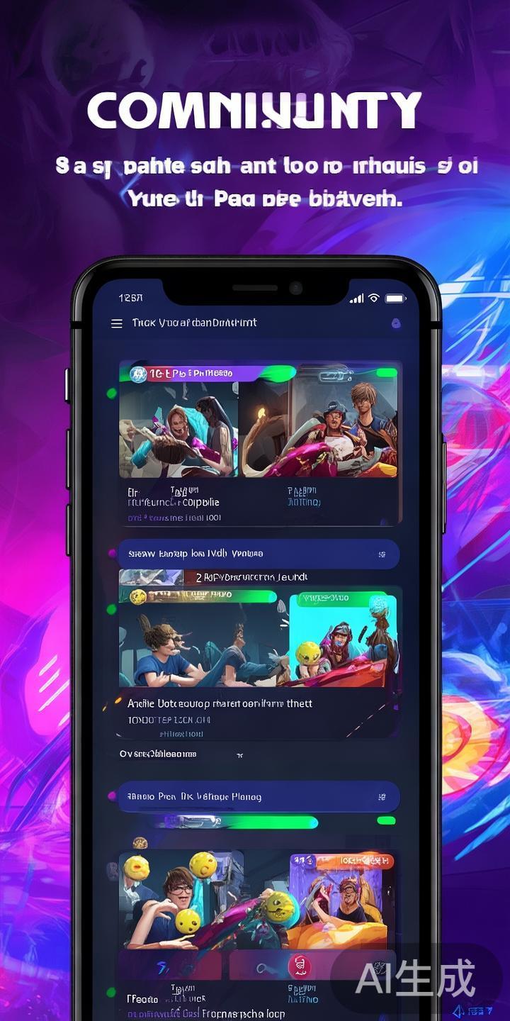泛亚电竞APP内置活跃的社区板块，玩家可以发表战绩